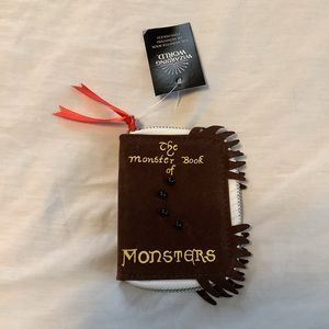 Harry Potter monster book coin pouch